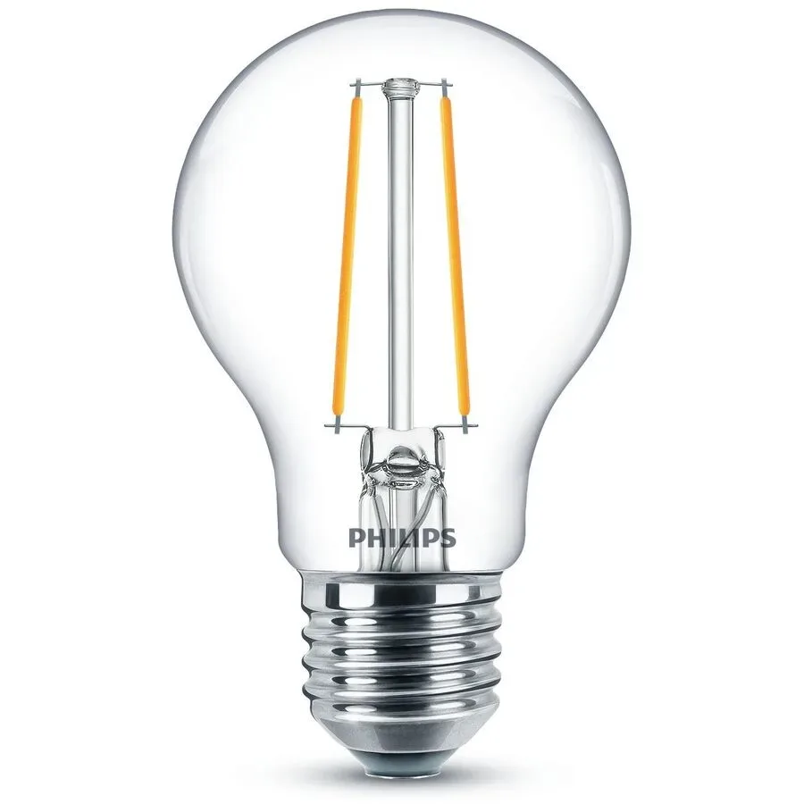 Philips LED 76321300 LED EEK E (A - G) E27 Glühlampenform 2.2 W = 25 W Warmweiß (Ø x L) 6 cm x 10.4 cm 1 St.