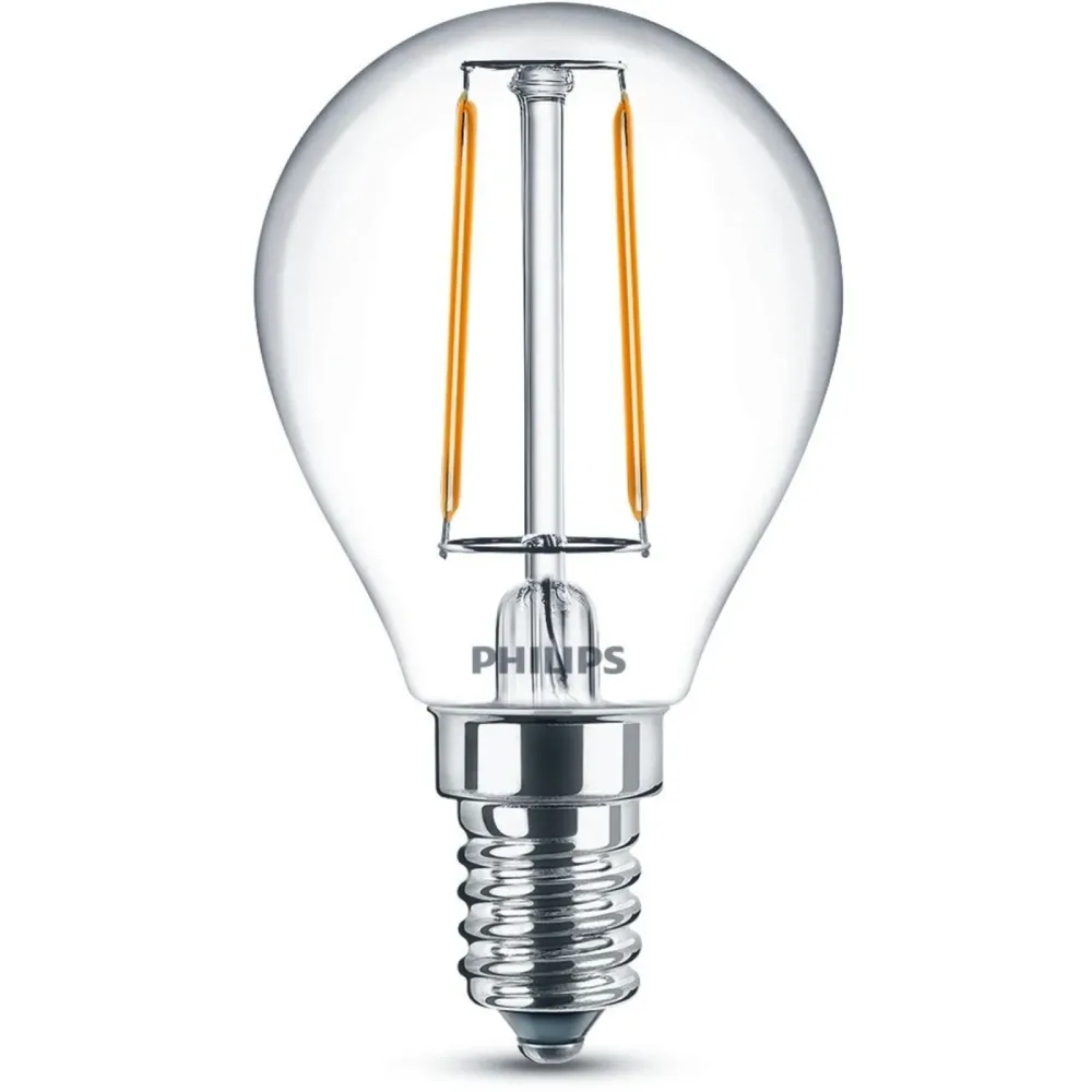 Philips LED 77755500 LED EEK E (A - G) E14 Tropfenform 2 W = 25 W Warmweiß (Ø x L) 4.5 cm x 8 cm 1 St.