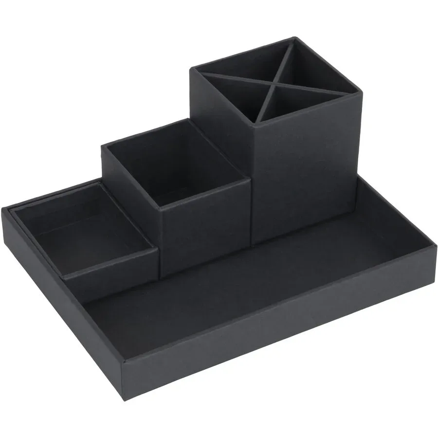 LENA Schreibtisch Organizer - Dunkelgrau
