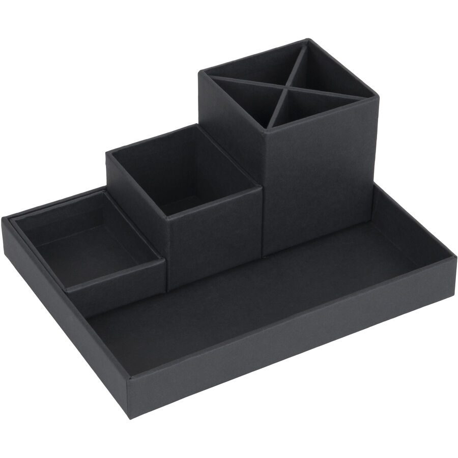 LENA Schreibtisch Organizer - Dunkelgrau