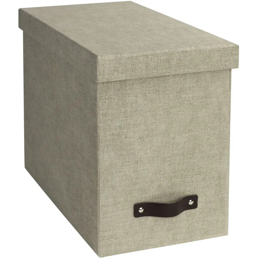 JOHAN Hängeregister-Box - Linnen Canvas