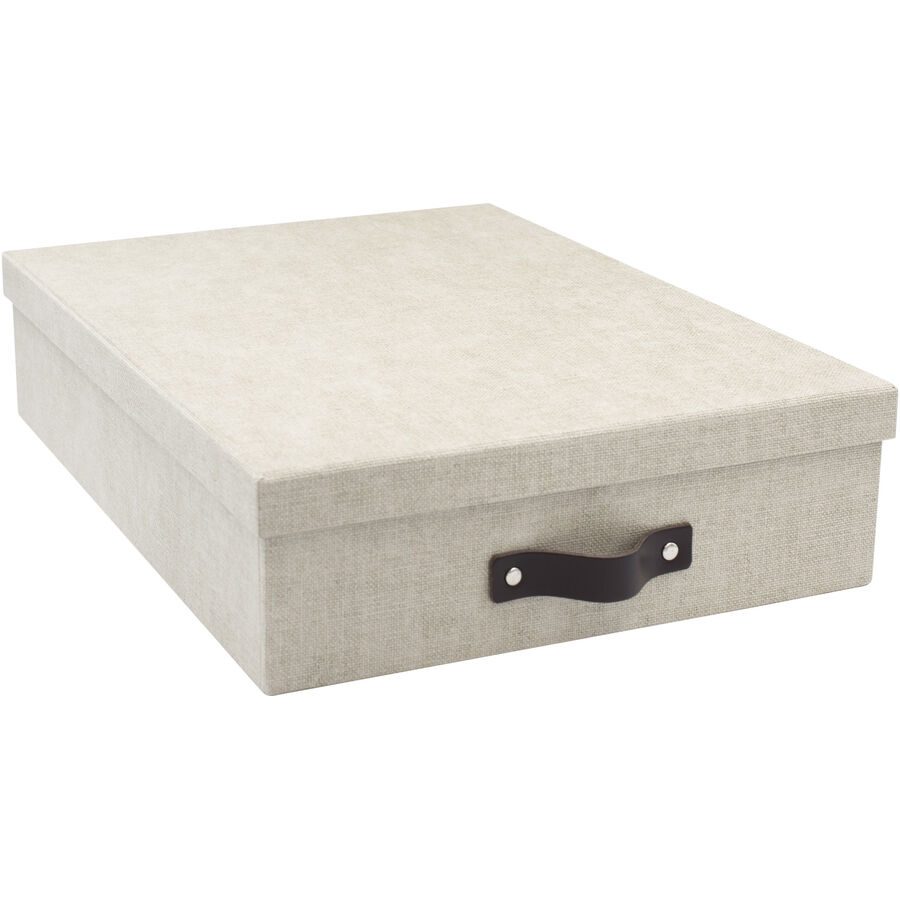OSKAR Aufbewahrungsbox A4 - Linnen Canvas