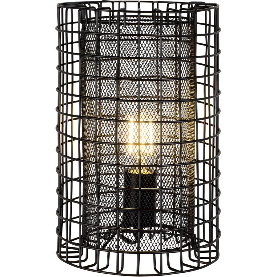 Tischlampe Skrad Schwarz Metall 20 cm 30 cm - Tischlampe