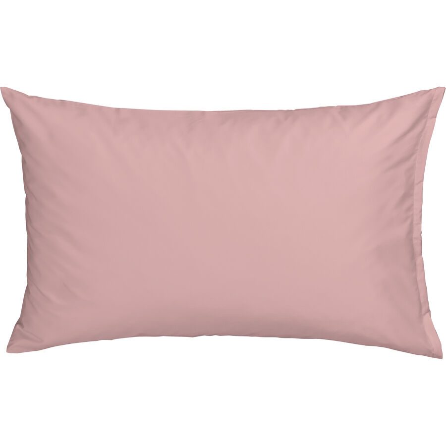 Kissenbezug Lina Rosa Leinen 45 cm 45 cm - Farbe: rose - Kissenbezug
