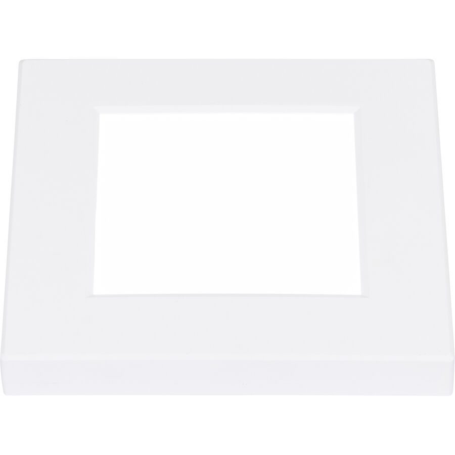 Deckenlampe Tavella Weiss Kunststoff 15 cm 2 cm - LED - Lichtfarbe: Extra warmweiss - Helles Neutralweiss - Deckenlampe- LED Energiesparlampe