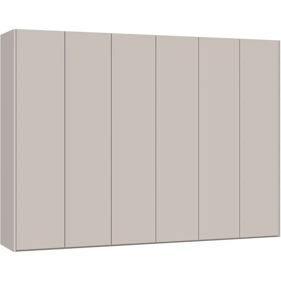 Kleiderschrank Arena Collection Grau Holz 302.7 cm 58.5 cm 220 cm - Material: Holzwerkstoff - Schweizer Möbelhersteller - Kleiderschrank
