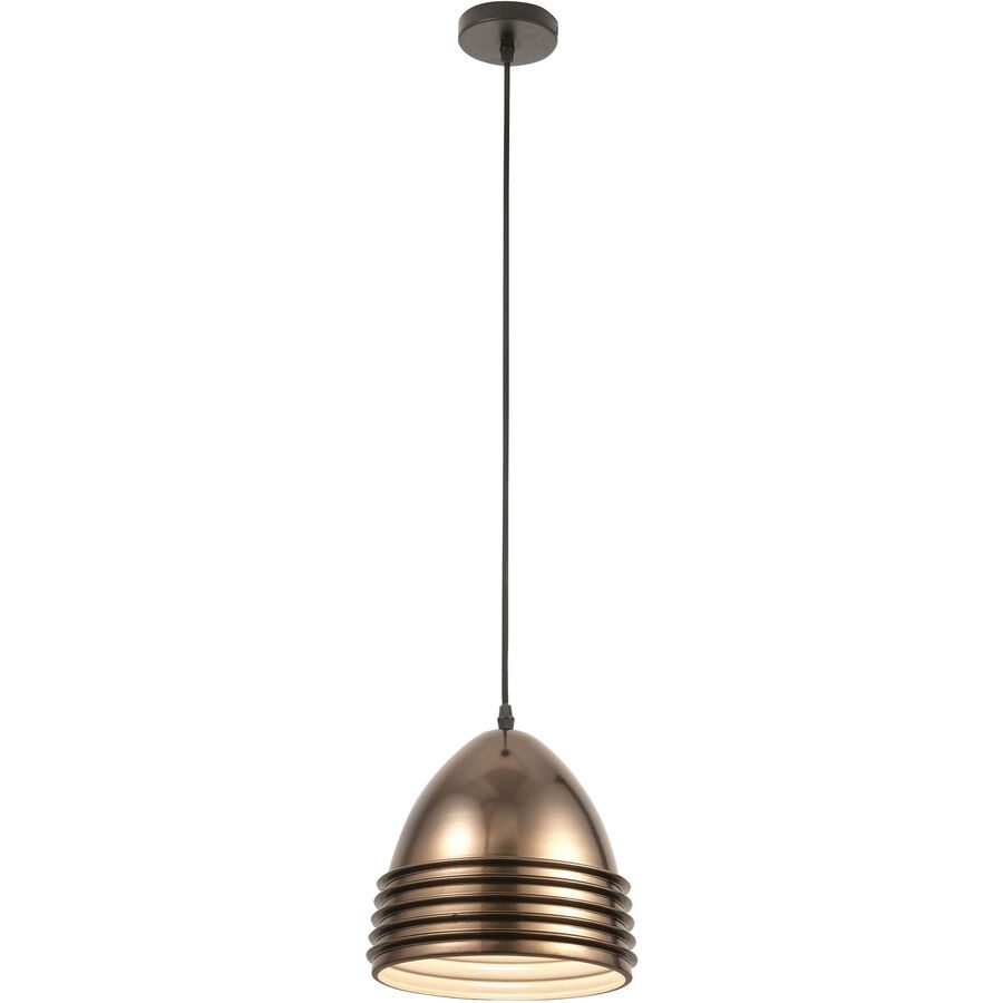 Pendellampe Yuli Bronze Metall 21 cm Höhenverstellbar (manuell) - Pendellampe
