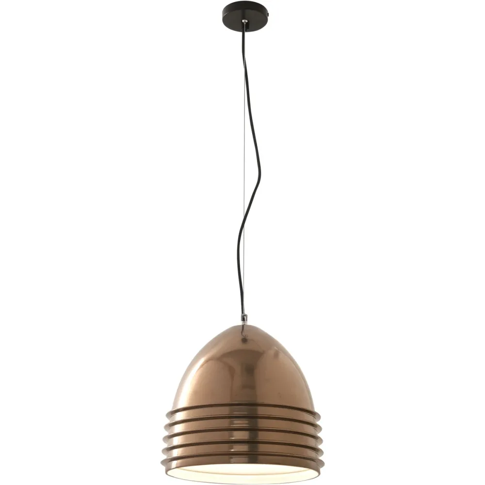 Pendellampe Yuli Bronze Metall 28 cm Höhenverstellbar (manuell) - Pendellampe