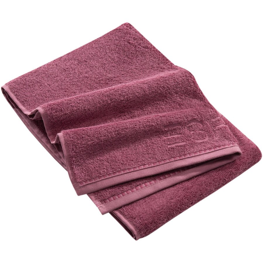 Esprit Handtuch Modern Solid Lila Baumwolle 50 cm 100 cm - Farbe: brombeer - Material: 85% Baumwolle, 15% Tencel - Handtuch