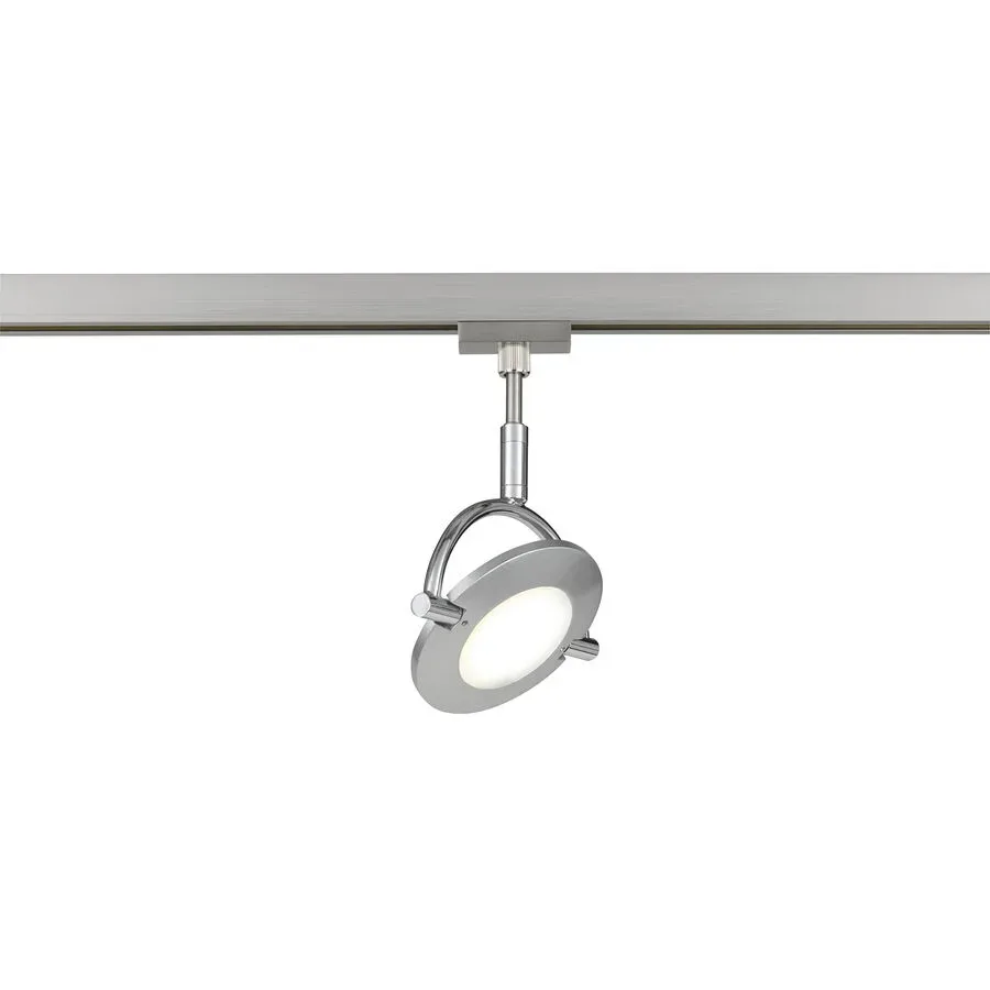 System HV-Track4 Grau Metall 8 cm - LED - Lichtfarbe: Extra warmweiss - System- LED Energiesparlampe