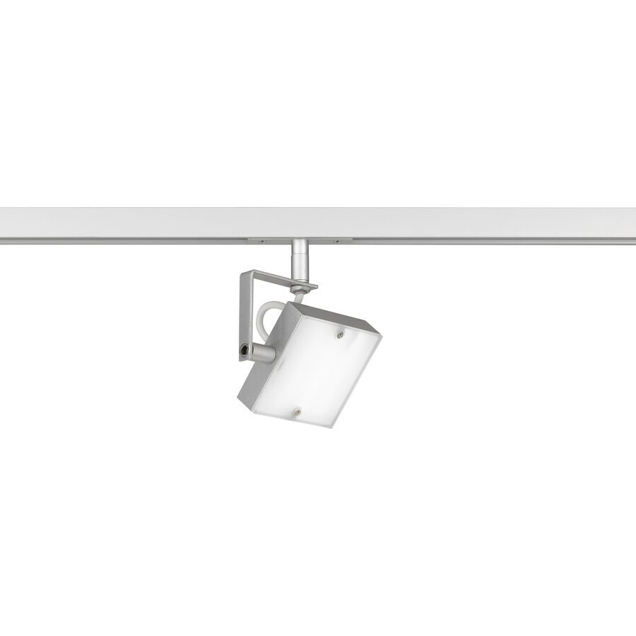System HV-Track6 Silber Metall 1 cm 8 cm - LED - Lichtfarbe: Extra warmweiss - System- LED Energiesparlampe