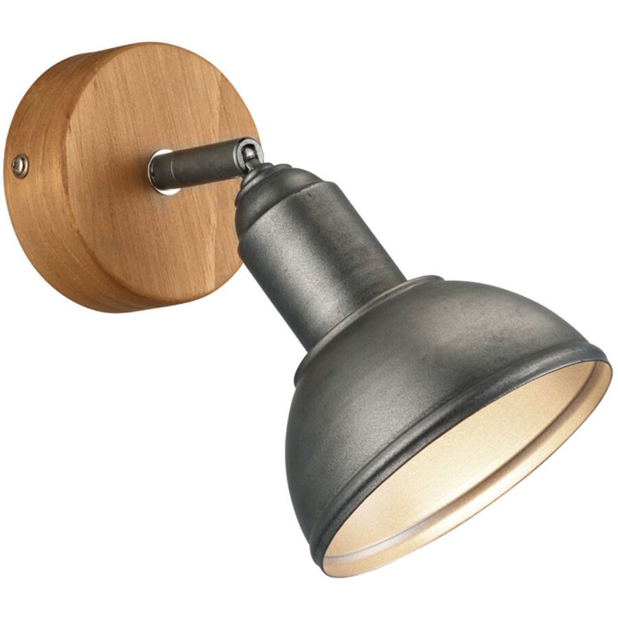 Spot Sair Grau Metall 11.6 cm 20.5 cm - Farbe: Nickel - Spot