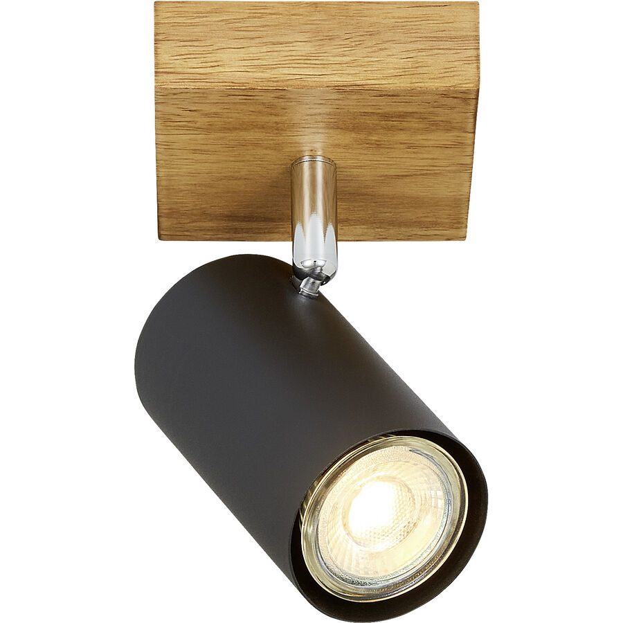 Spot Jasin Braun/Schwarz Holz/Metall 9 cm 12 cm - Spot