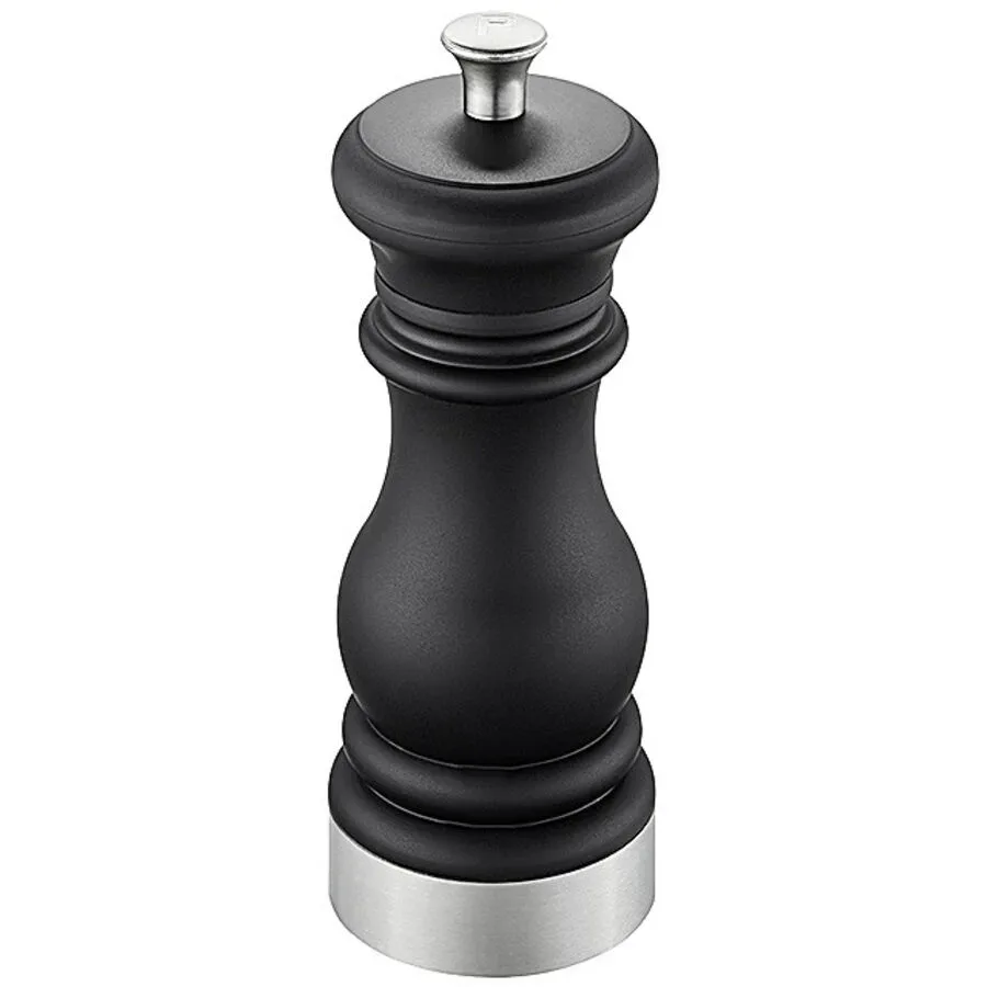Pfeffermühle Gefu Schwarz/Silber Edelstahl/Kunststoff 6 cm 17 cm 6 cm - Pfeffermühle