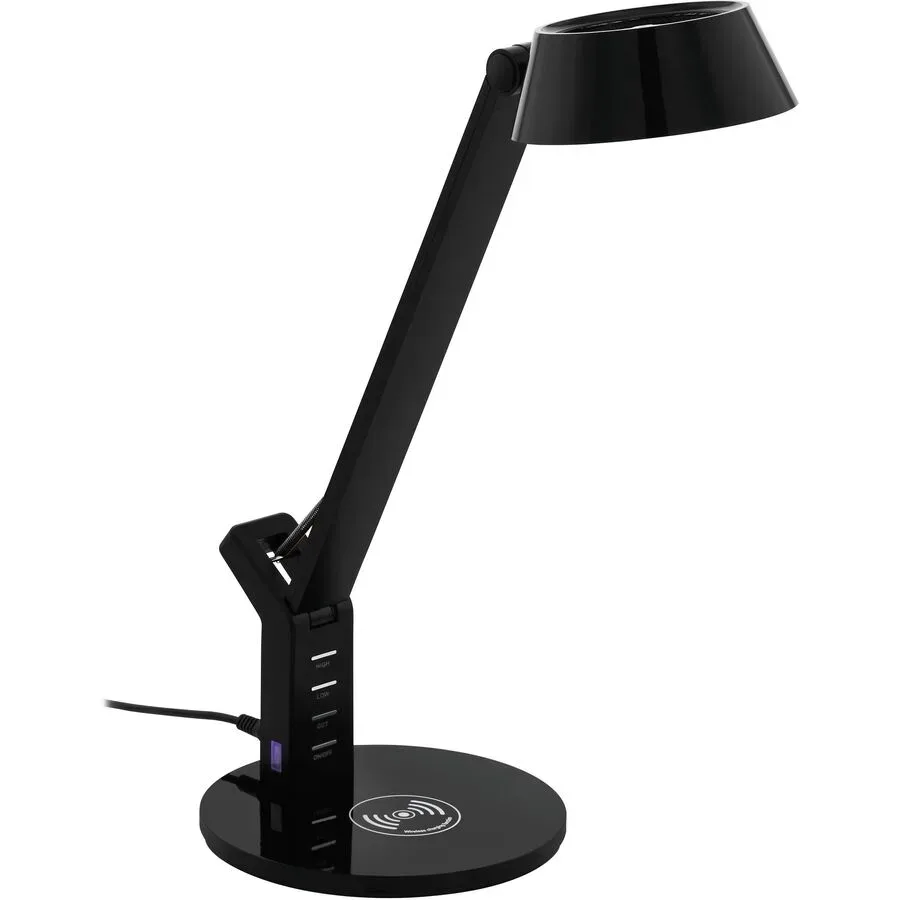Eglo Tischlampe Banderalo Schwarz H 40.5 cm 700 lm