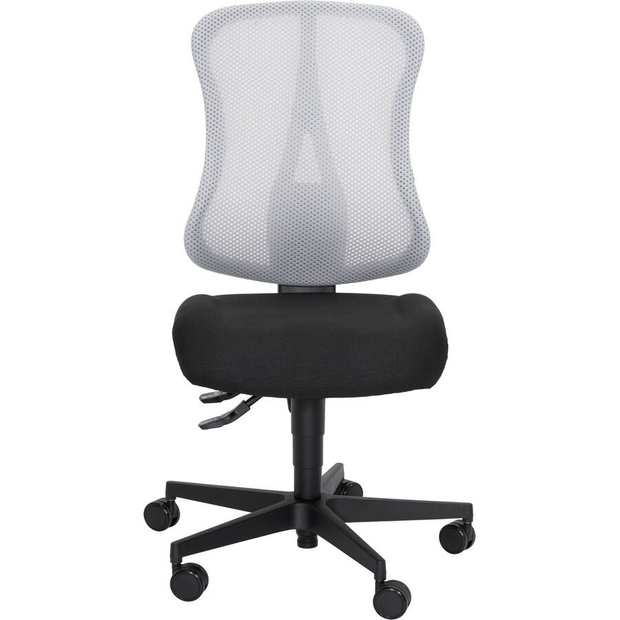 Topstar Bürostuhl Aldo Schwarz Polyester 50 cm 101 cm Höhenverstellbar (manuell) - Bürostuhl
