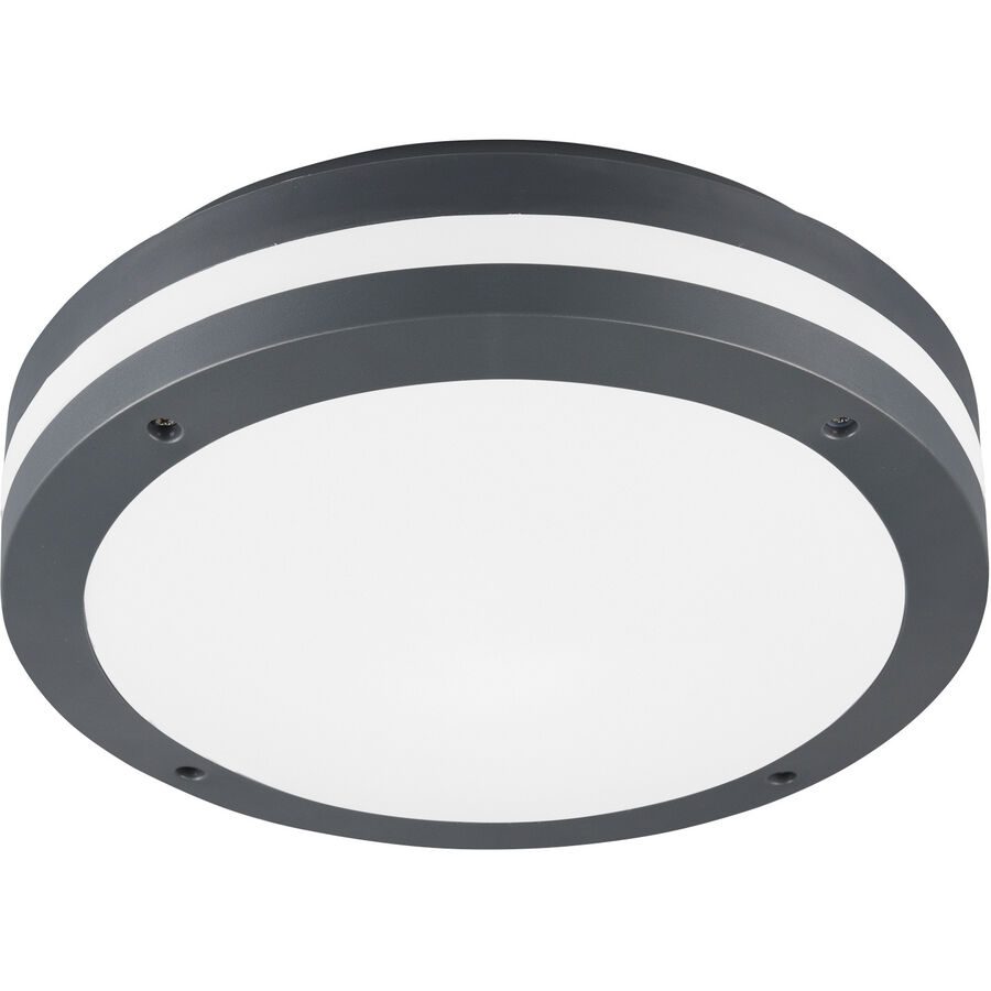 Deckenlampe aussen Tinty Kunststoff anthrazit - LED - Lichtfarbe: Warmweiss - Deckenlampe aussen- LED Energiesparlampe