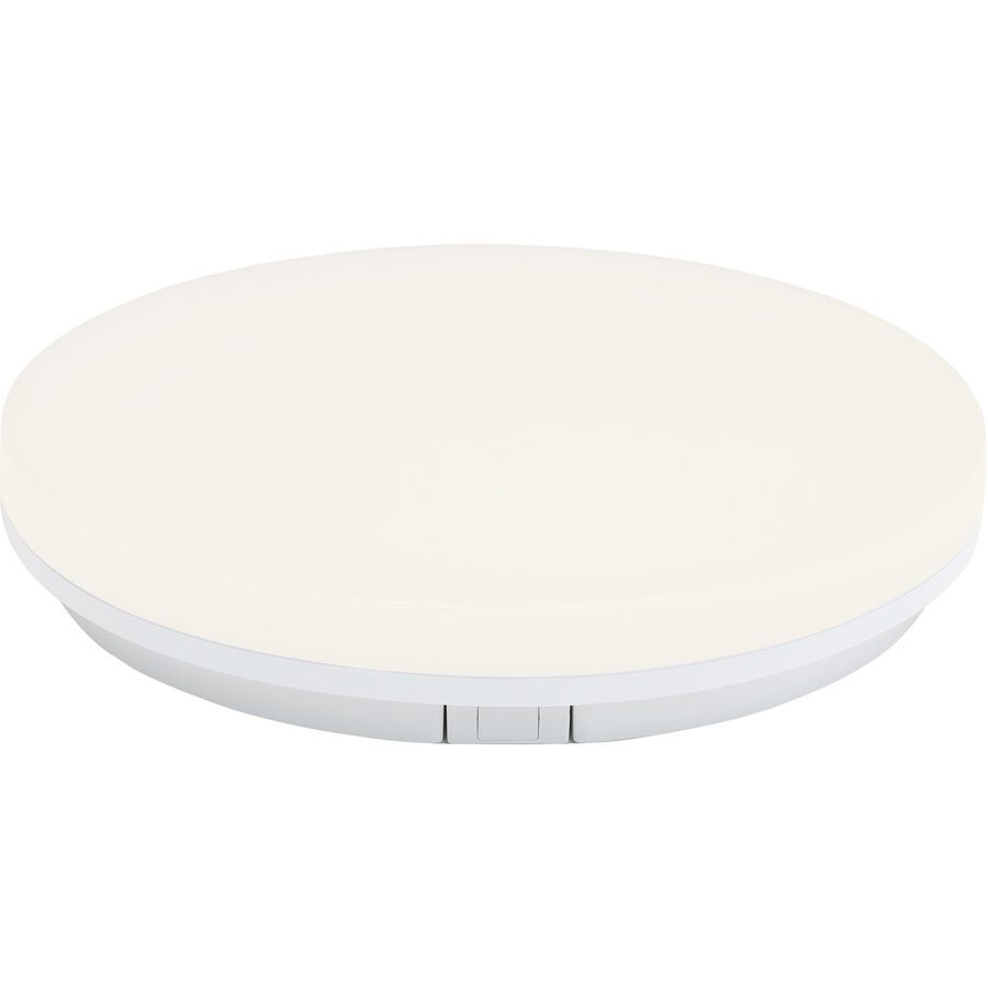 Deckenlampe Ilaria Weiss Kunststoff 33 cm 5.3 cm - LED - Lichtfarbe: Warmweiss - Kaltes Tagesweiss - Deckenlampe- LED Energiesparlampe