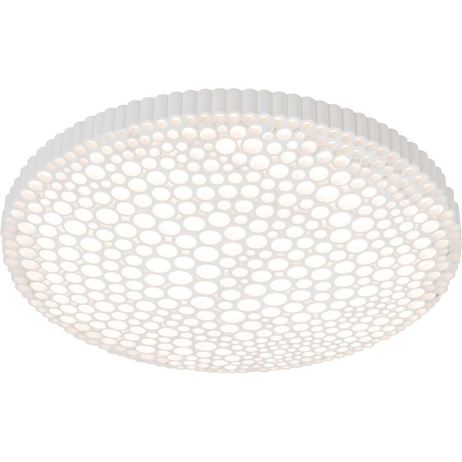 Designer-Deckenlampe Artemide Calipso D 53 cm - Farbe: Weiss - LED - Lichtfarbe: Extra warmweiss - Material: Kunststoff - Designer-Deckenlampe- LED