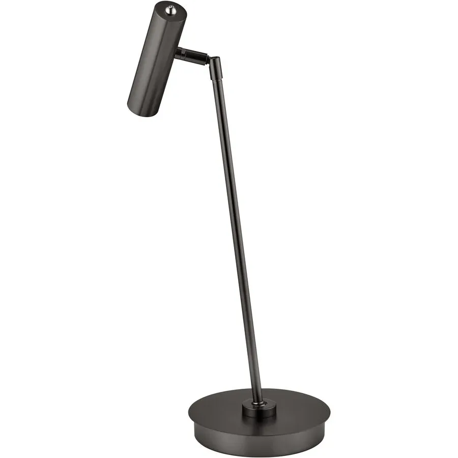Tischlampe Tom Bronze Metall 16 cm 50 cm - LED - Lichtfarbe: Extra warmweiss - Tischlampe- LED Energiesparlampe