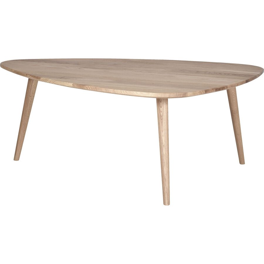 Salontisch Forlan II Braun Holz 90 cm - Farbe: natur - Material: Eiche - Salontisch