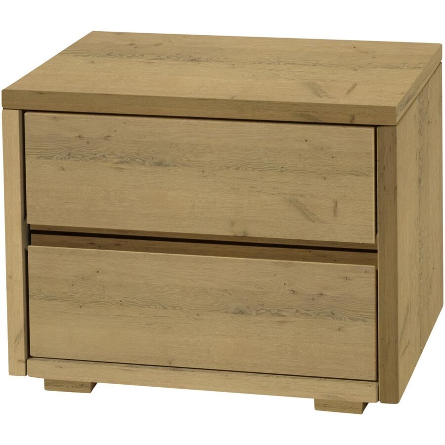 Hasena Nachttisch Naturo-Line Braun Holz 50 cm - Farbe: eiche - Nachttisch