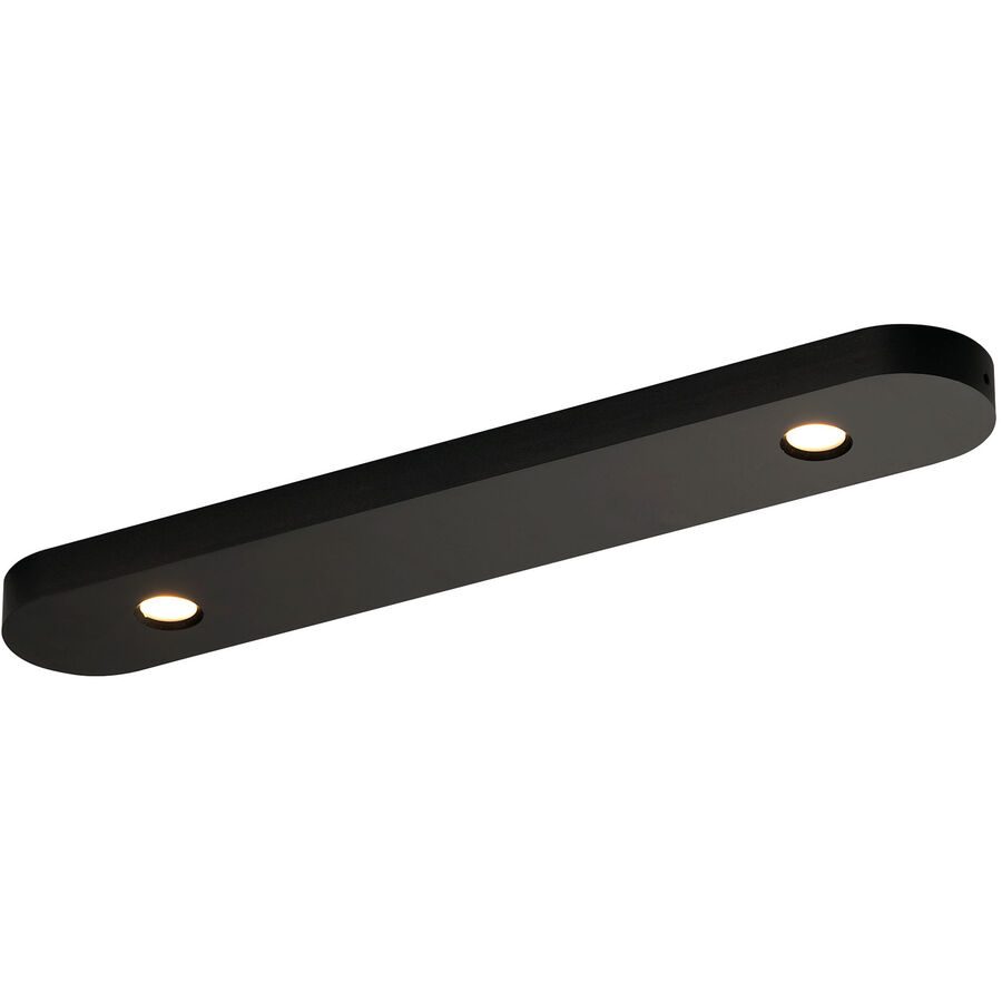 Bopp Deckenlampe Close Schwarz Aluminium 5 cm 1.5 cm - LED - Lichtfarbe: Extra warmweiss - Deckenlampe- LED Energiesparlampe