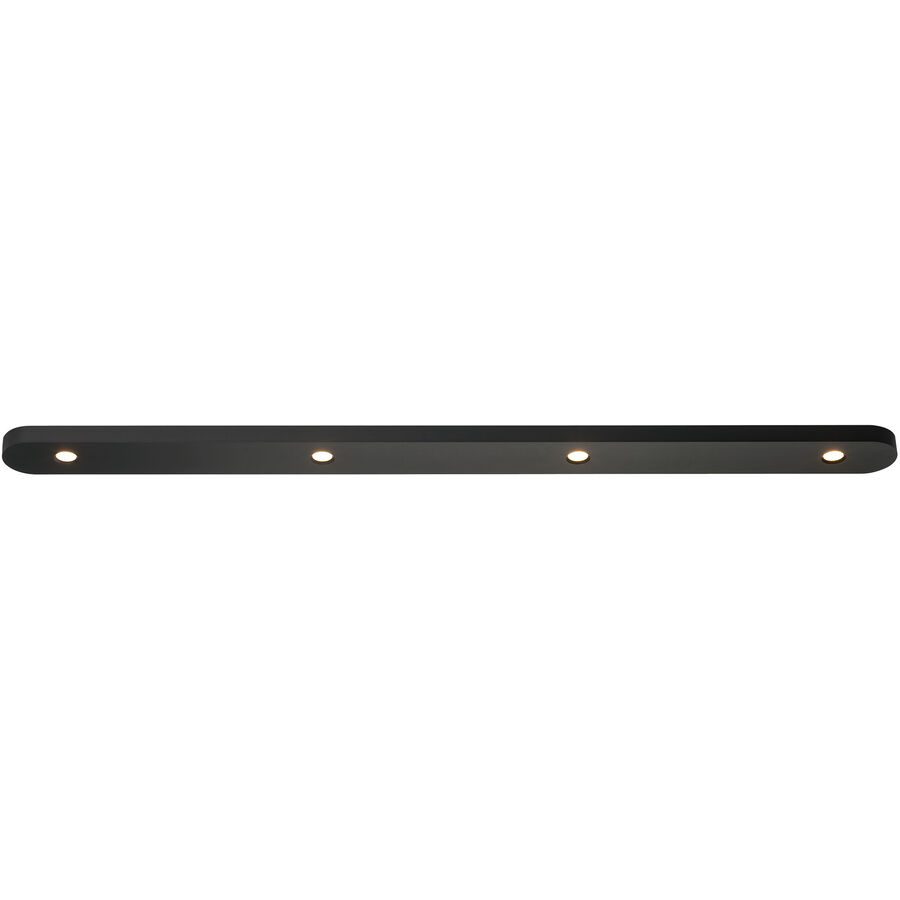 Bopp Deckenlampe Close Schwarz Aluminium 5 cm 1.5 cm - LED - Lichtfarbe: Extra warmweiss - Deckenlampe- LED Energiesparlampe