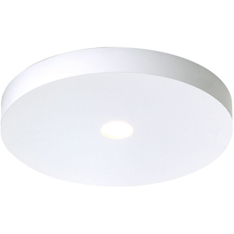 Bopp Deckenlampe Close Weiss Aluminium 12 cm 1.5 cm - LED - Lichtfarbe: Extra warmweiss - Deckenlampe- LED Energiesparlampe