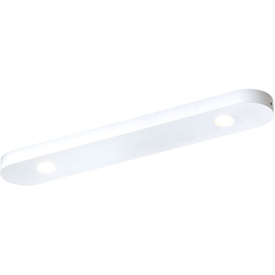 Bopp Deckenlampe Close Weiss Aluminium 5 cm 1.5 cm - LED - Lichtfarbe: Extra warmweiss - Deckenlampe- LED Energiesparlampe