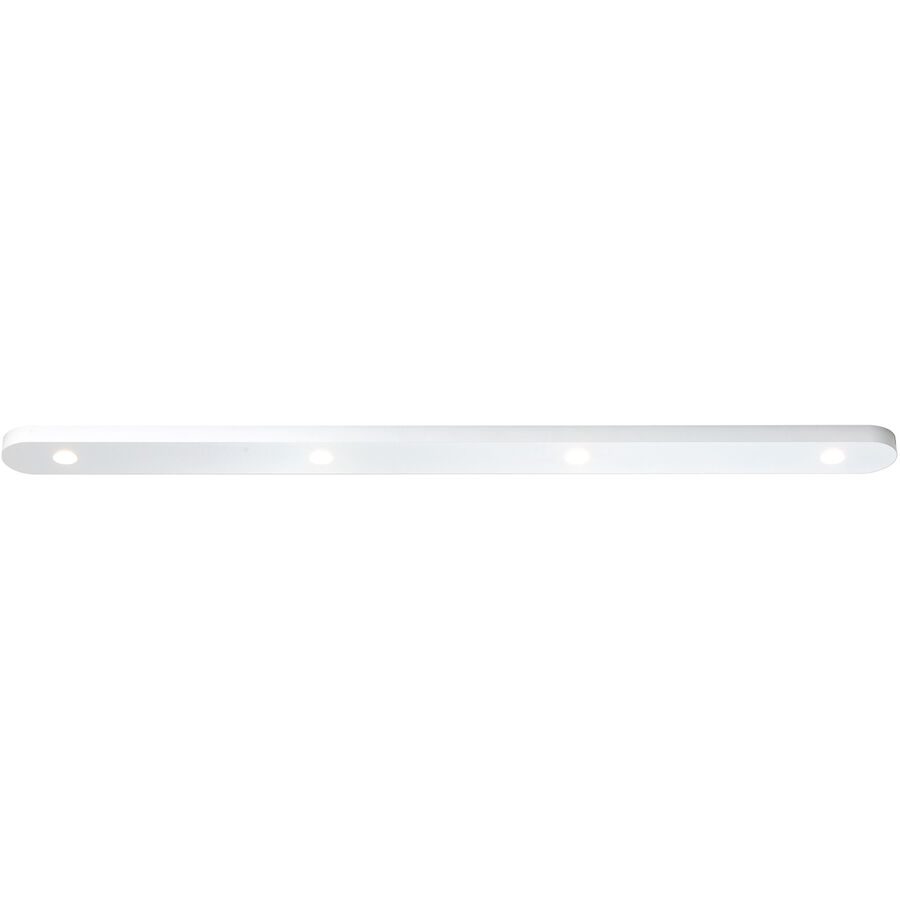Bopp Deckenlampe Close Weiss Aluminium 5 cm 1.5 cm - LED - Lichtfarbe: Extra warmweiss - Deckenlampe- LED Energiesparlampe