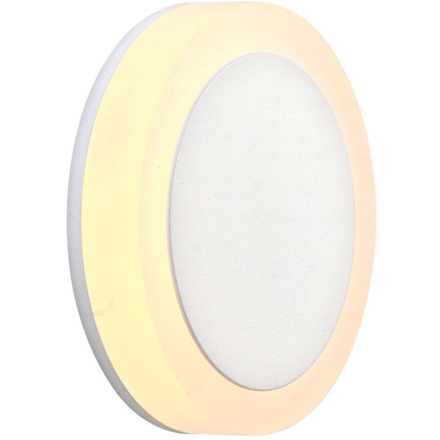 Bopp Deckenlampe One Weiss Aluminium 9 cm 2.5 cm - LED - Lichtfarbe: Extra warmweiss - Deckenlampe- LED Energiesparlampe