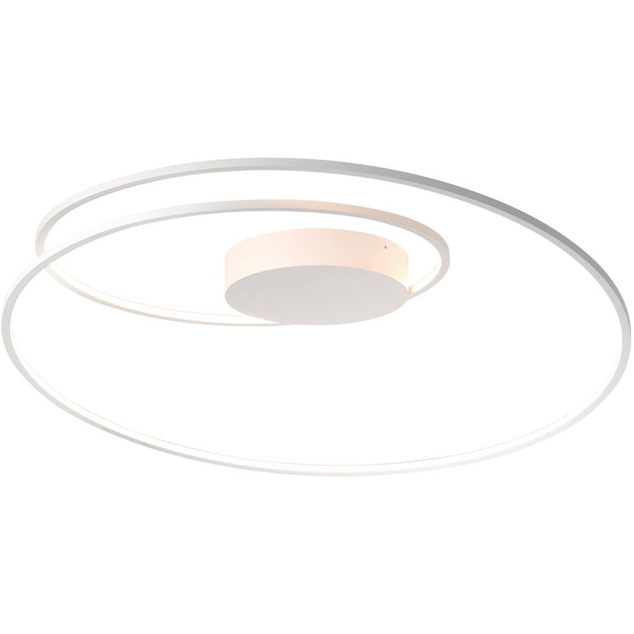 Bopp Deckenlampe At Weiss Aluminium 70 cm 20 cm - LED - Lichtfarbe: Extra warmweiss - Deckenlampe- LED Energiesparlampe