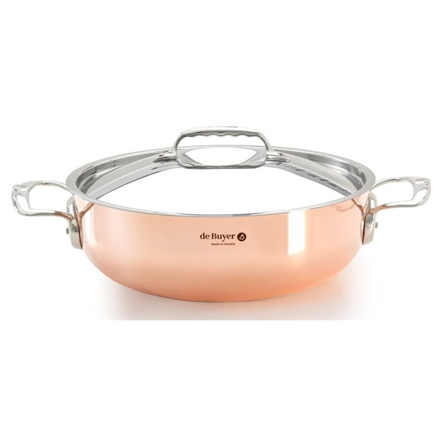 de BUYER - Servierpfanne, 28CM/4.9L, Kupfer