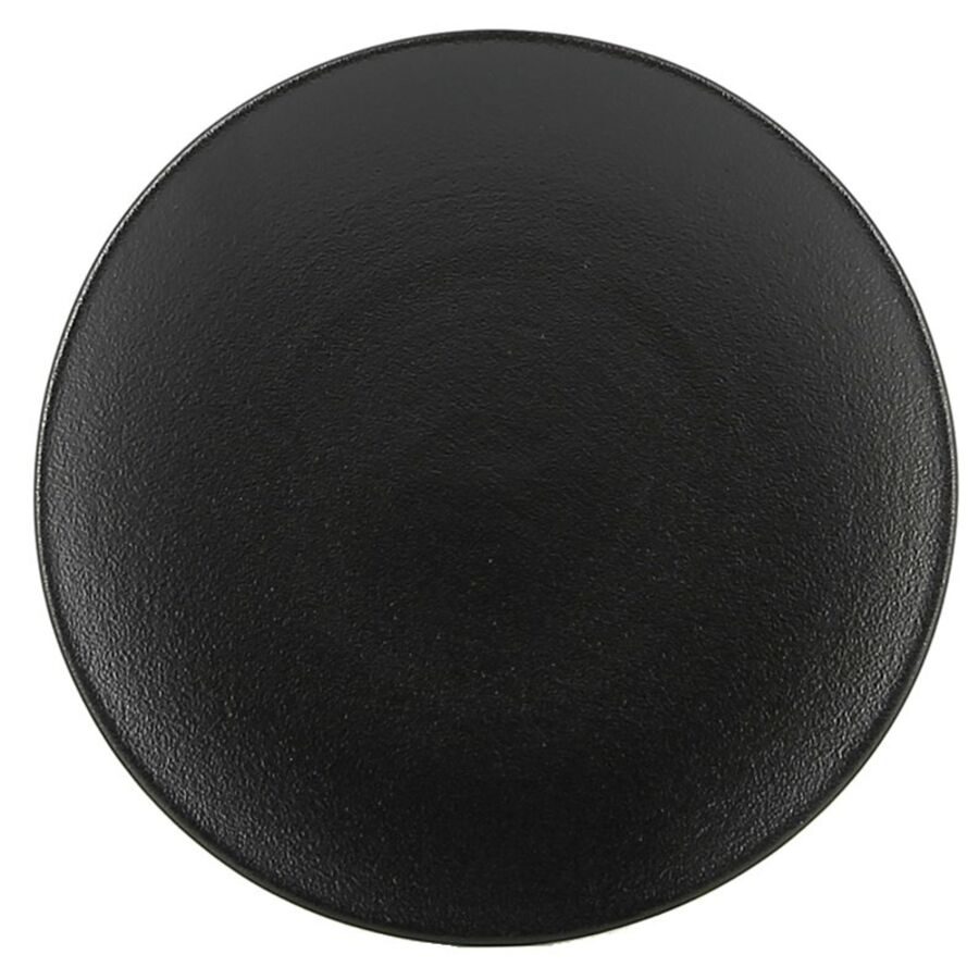 Revol Frühstücksteller Equinoxe Schwarz Porzellan 16 cm - Farbe: schwarz matt - Frühstücksteller