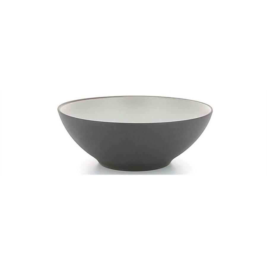 Revol Suppenteller Equinoxe Grau Porzellan 15 cm - Farbe: Pfeffer - Suppenteller