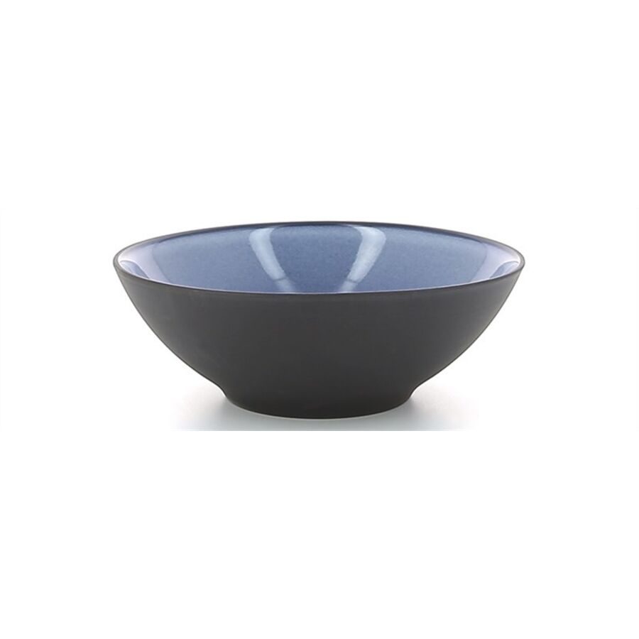 Revol Suppenteller Equinoxe Blau/Grau Porzellan 15 cm - Suppenteller