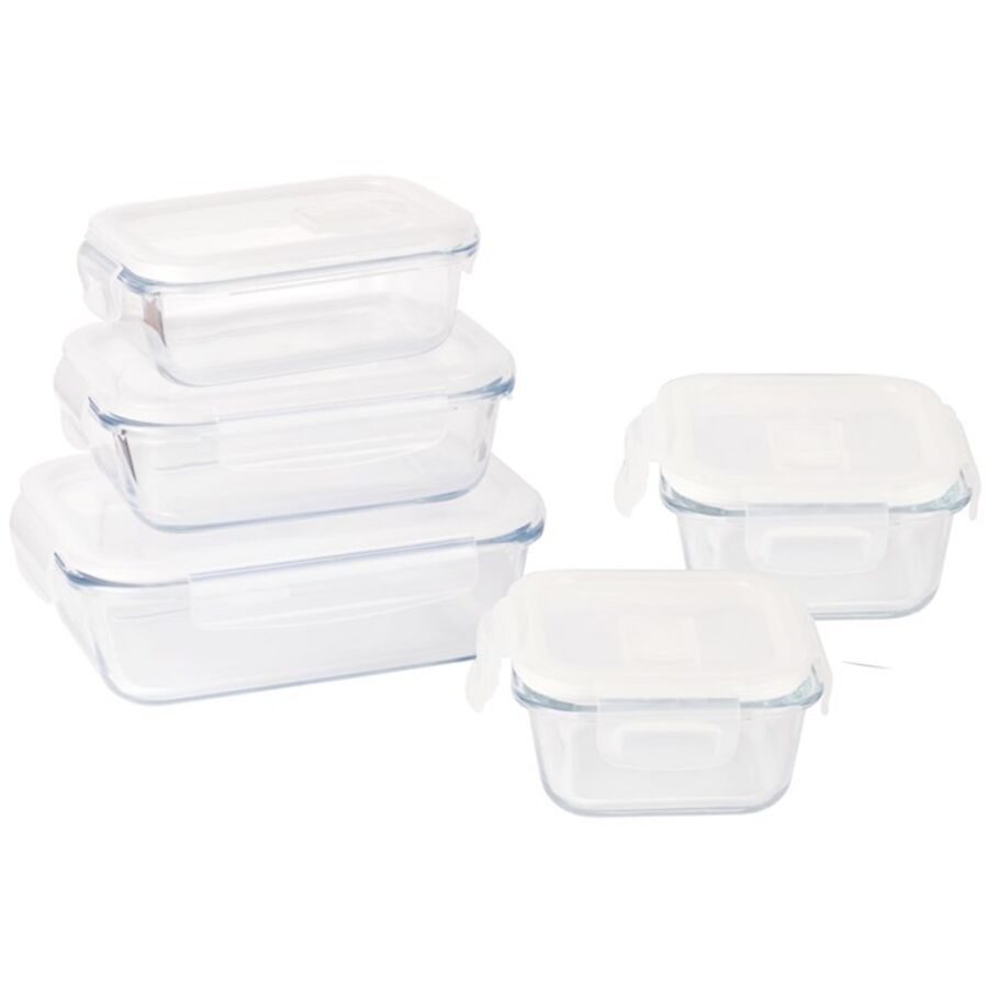 Pebbly - Dosen-Set, Set, Transparent