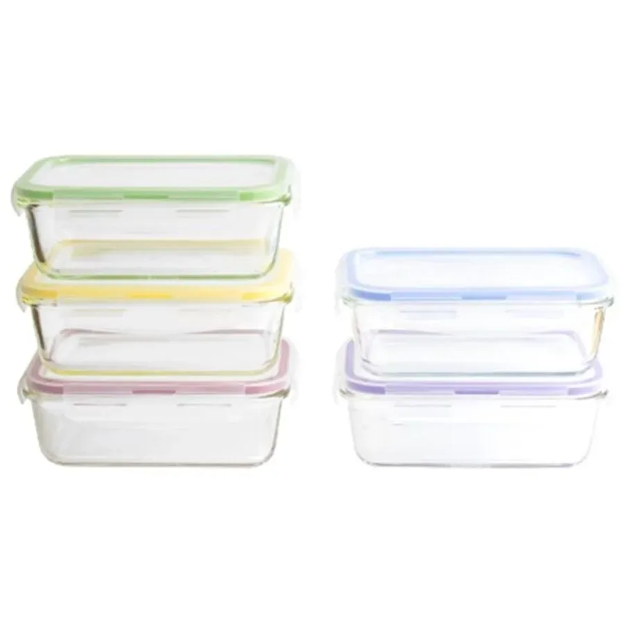 Diverse Vorratsglas Pebbly Transparent Kunststoff 18.5 cm 5.5 cm - Material: Kunststoff/Silikon - Vorratsglas