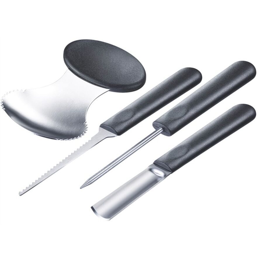 Westmark - Farbe: silber/schwarz - Material: Edelstahl/Kunststoff - Schnitzer