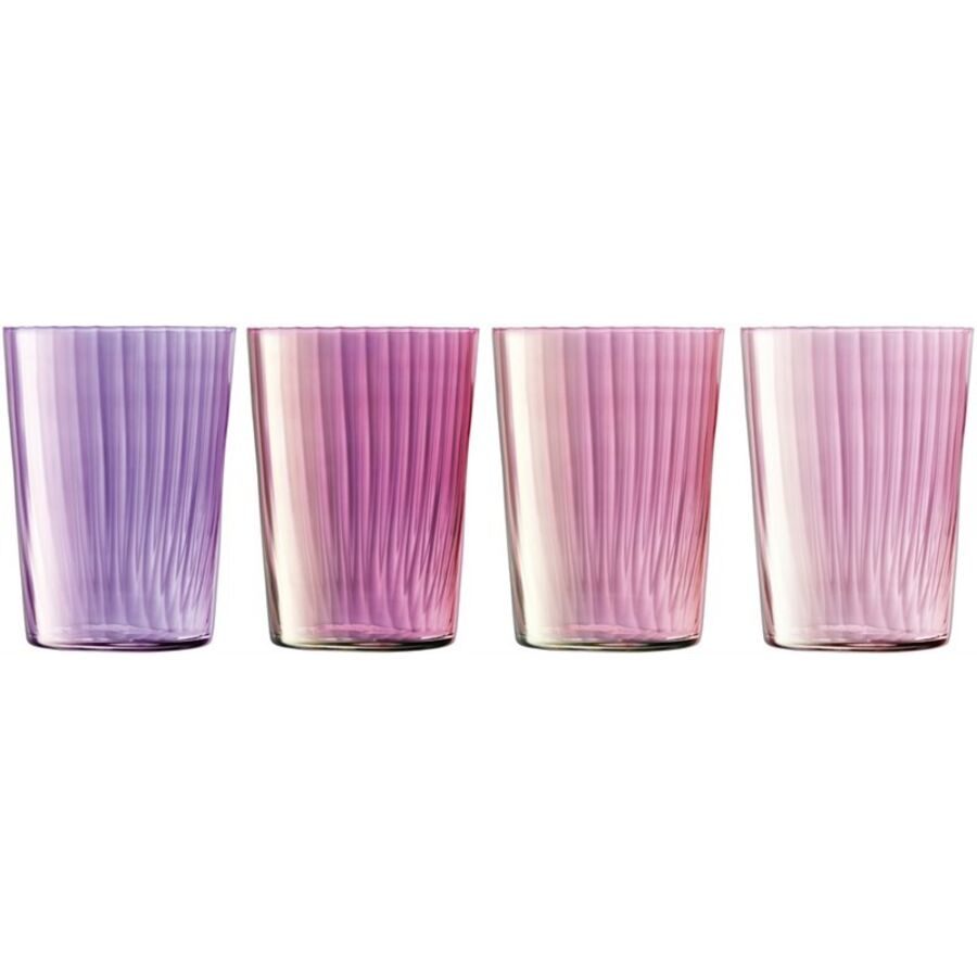 LSA International Kelch-Set Gems Rot Glas 0.56 l - Farbe: dunkelrot - Kelch-Set