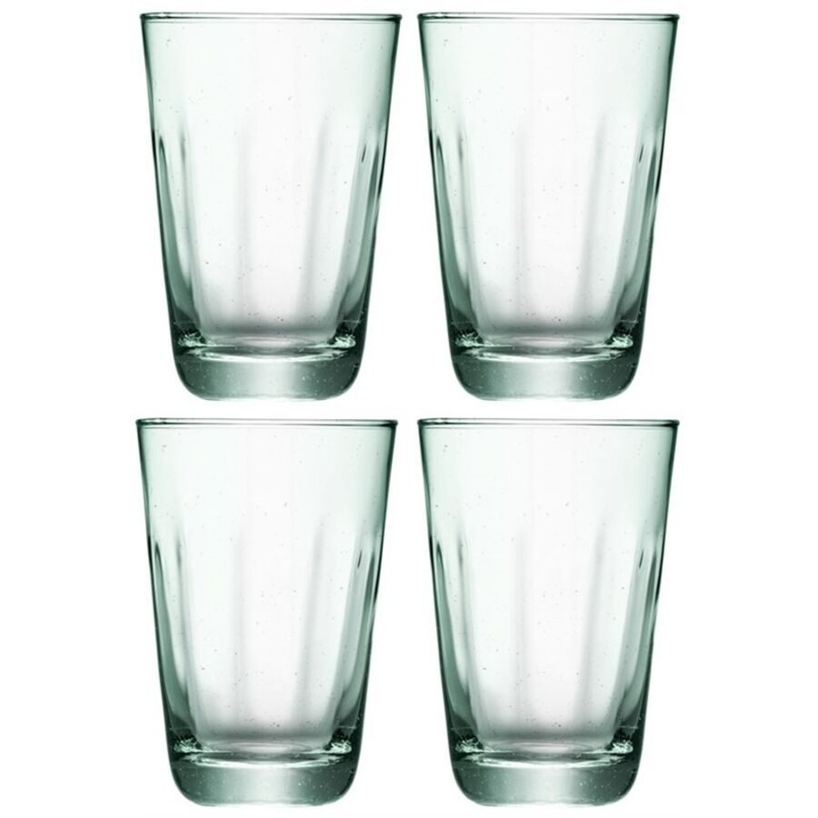 LSA - Longdrinkbecher, 4Stk, 350 ml, Grün Transparent