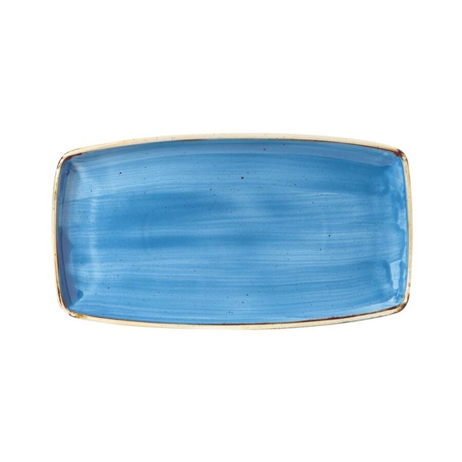 Churchill Platte Stonecast Blau Porzellan 14.5 cm 29.5 cm - Platte