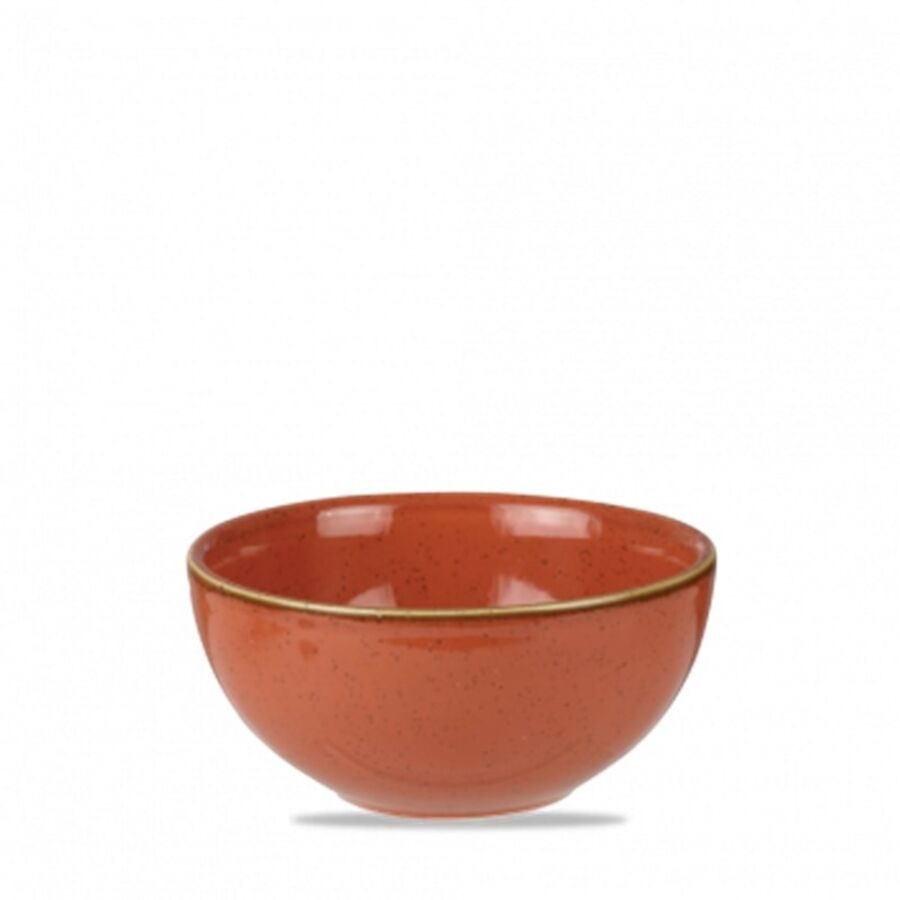 Churchill Schale Stonecast Orange Porzellan 13.2 cm 6.3 cm - Schale