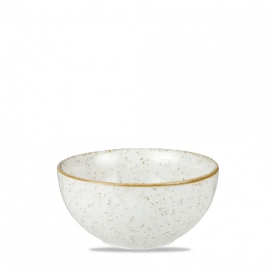 Churchill Suppentasse Stonecast Barley White; 470 ml, 13.2x6.3 cm (ØxH); weiss/braun; rund; 12 Stück / Pack