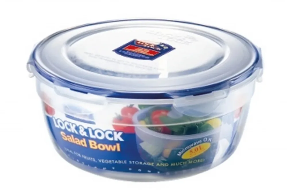 Lock&Lock Schüssel Sound Lock Transparent Kunststoff 28 cm 12 cm - Material: Polypropylen - Schüssel