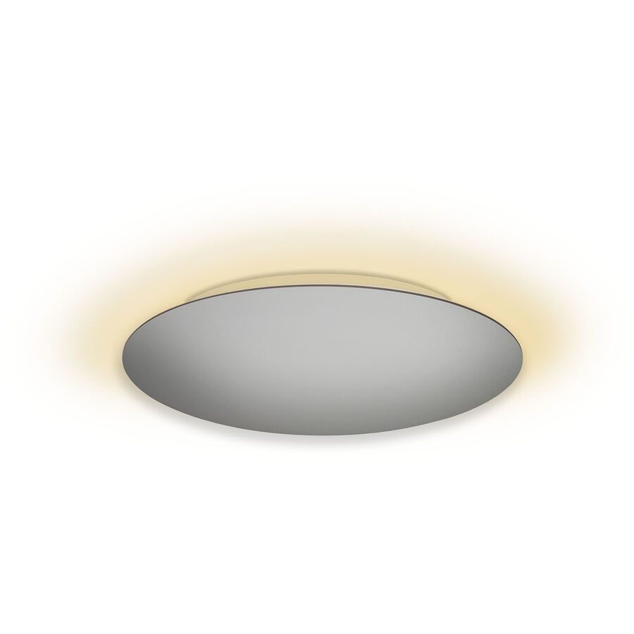 Escale Deckenlampe Blade Silber Aluminium 44 cm 3.5 cm - LED - Lichtfarbe: Extra warmweiss - Deckenlampe- LED Energiesparlampe