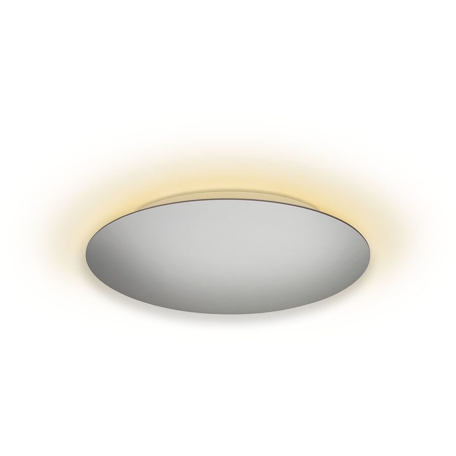Escale Deckenlampe Blade Silber Aluminium 34 cm 3.5 cm - LED - Lichtfarbe: Extra warmweiss - Deckenlampe- LED Energiesparlampe