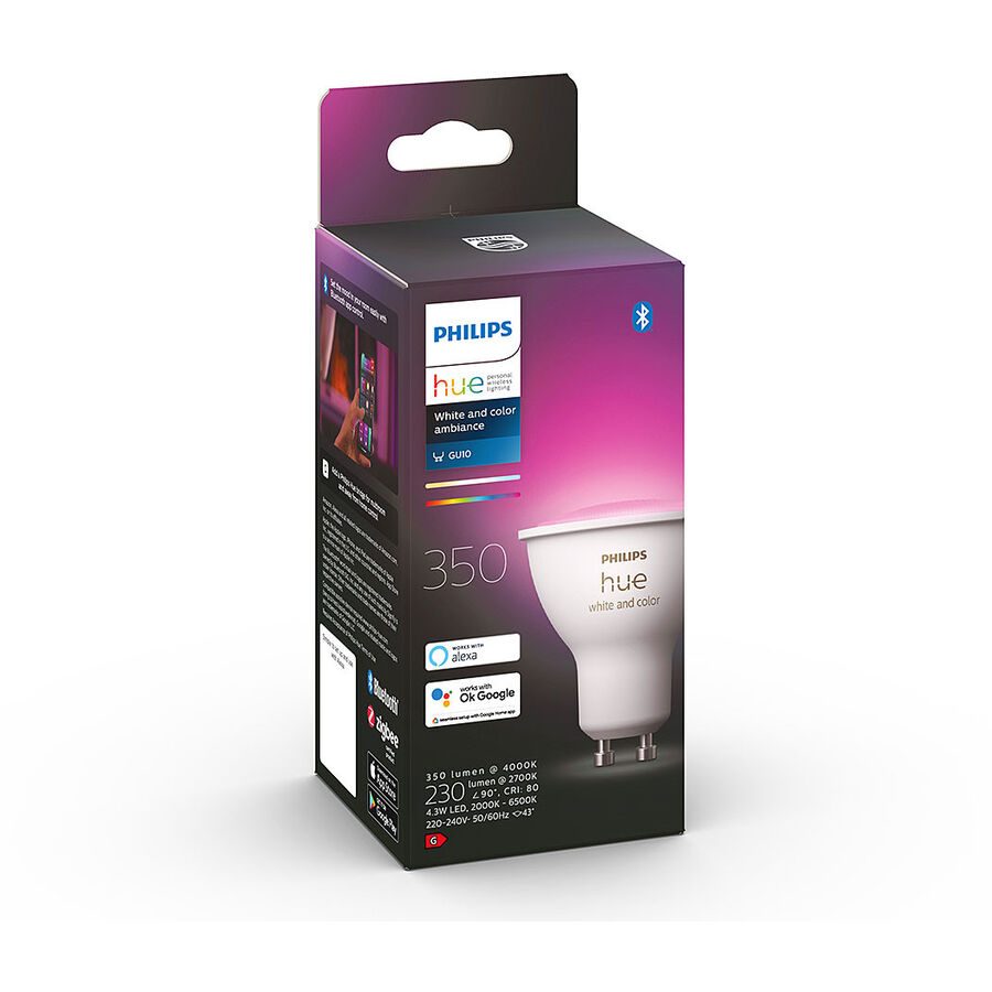 Philips Hue Gu10 White & Col. Amb. 4.3 W