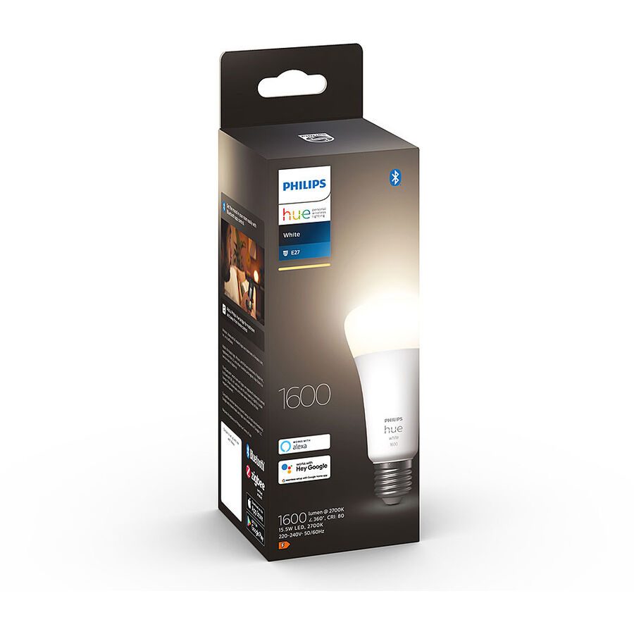 Philips Hue LED-Leuchtmittel 929003856201 EEK: E (A - G) Hue White E27 Warmweiß